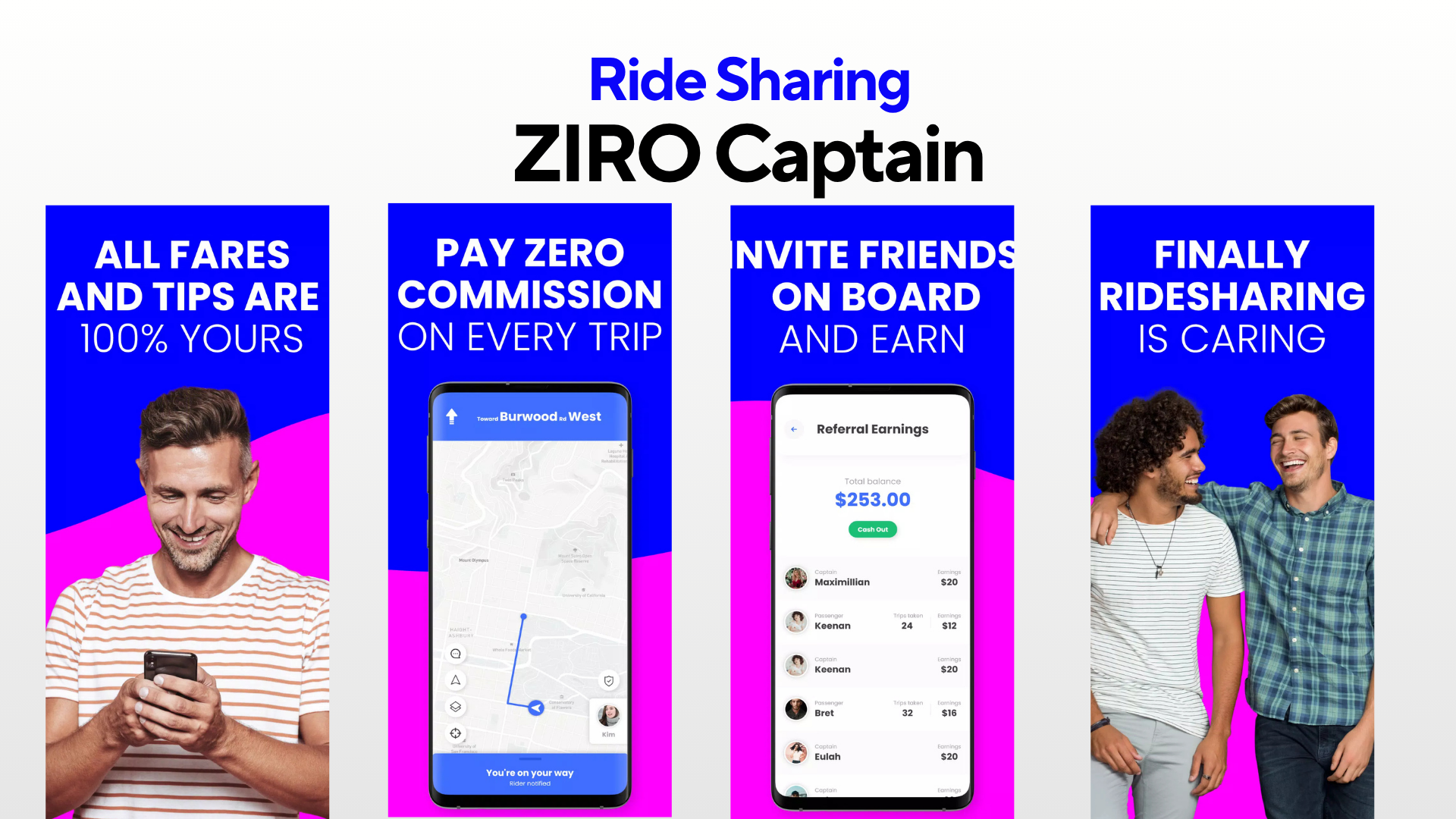 Ziro Ride Captain Driver App